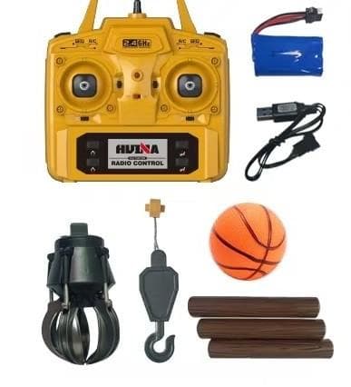 1/14サイズ　折り曲げクレーントラックラジコンHUINA　1538