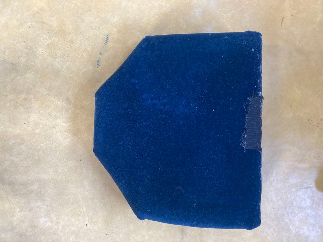 鉄道 回転椅子 青色モケット キャスター付き