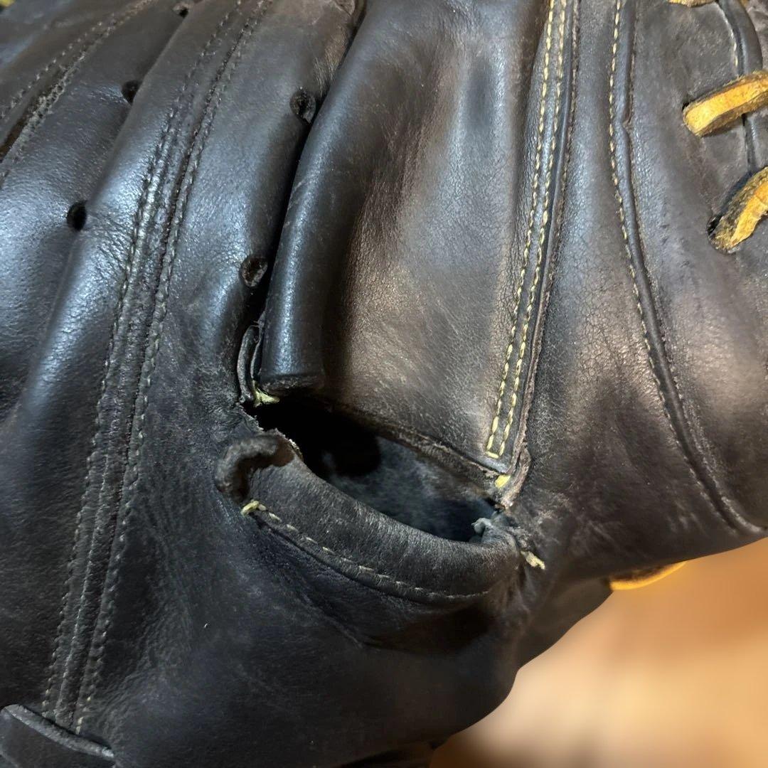 シュアプレイ(SP) 黒　硬式用キャッチャーミット　ラベル無し