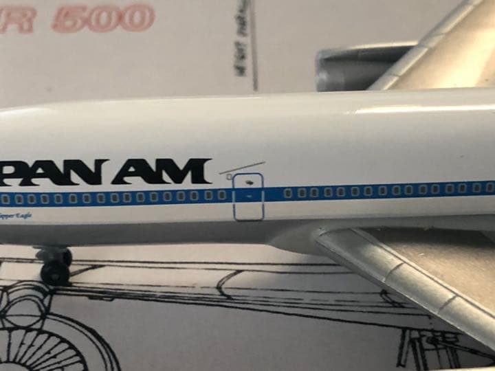 TRISTAR 500 PAN AM N501PA ドラゴンポイント景品