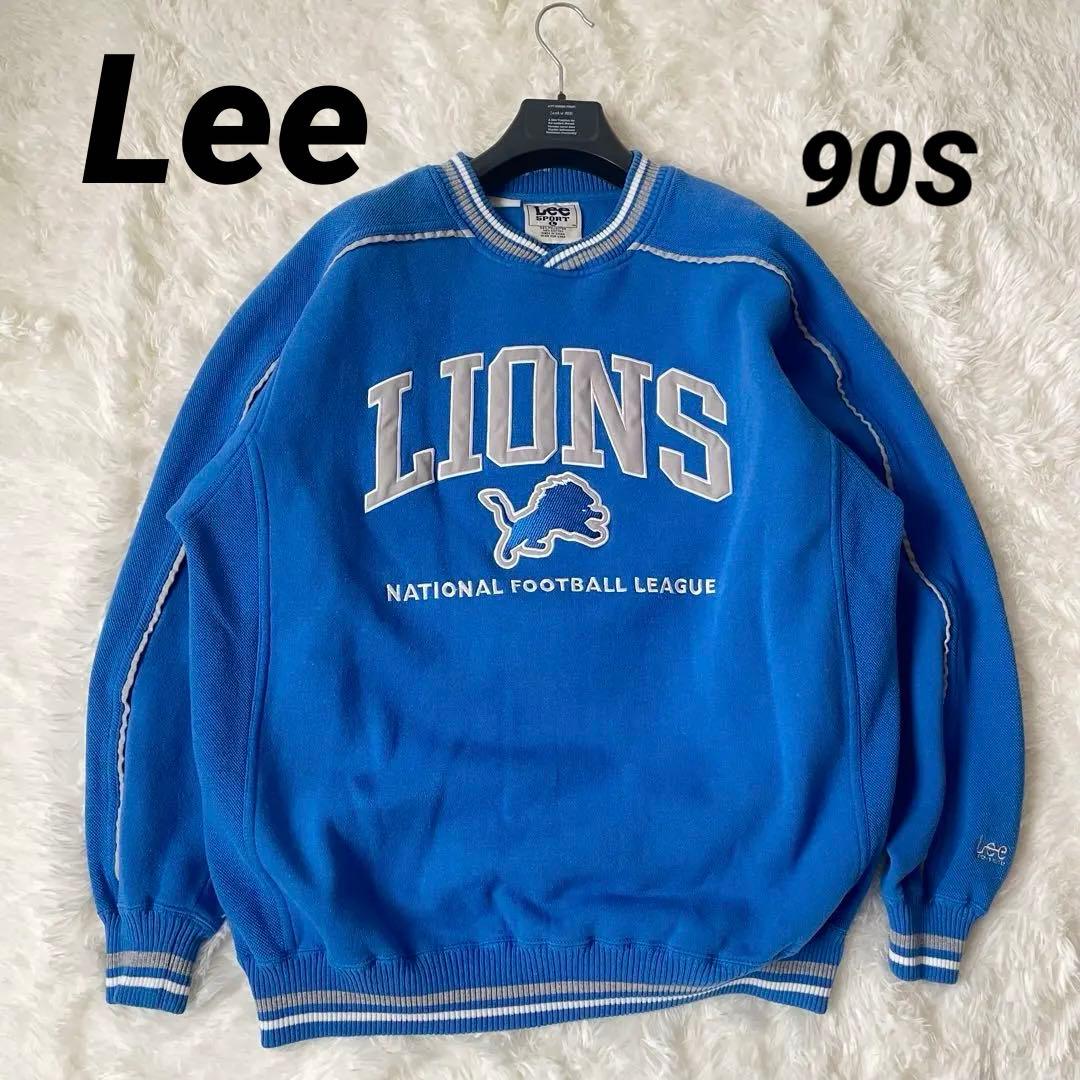 【希少】Lee SPORT 90S NFLライオンズスウェット L