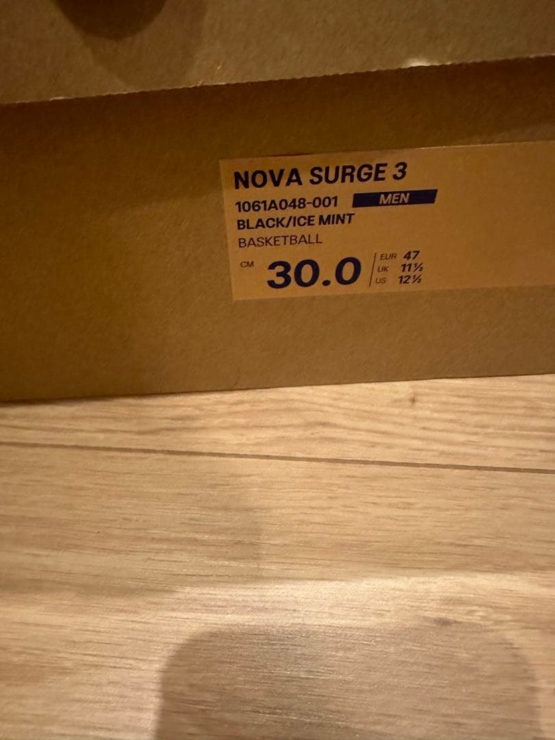 asics NOVASURGE 30cm 超美品