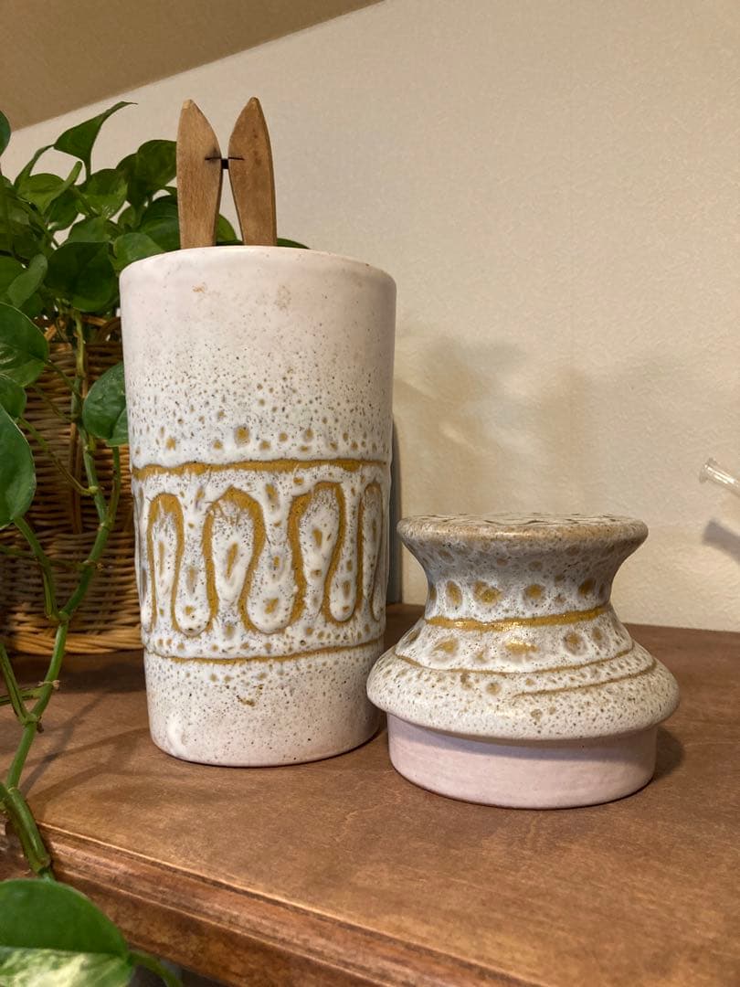 ヴィンテージ キャニスター Fat Lava CASICA