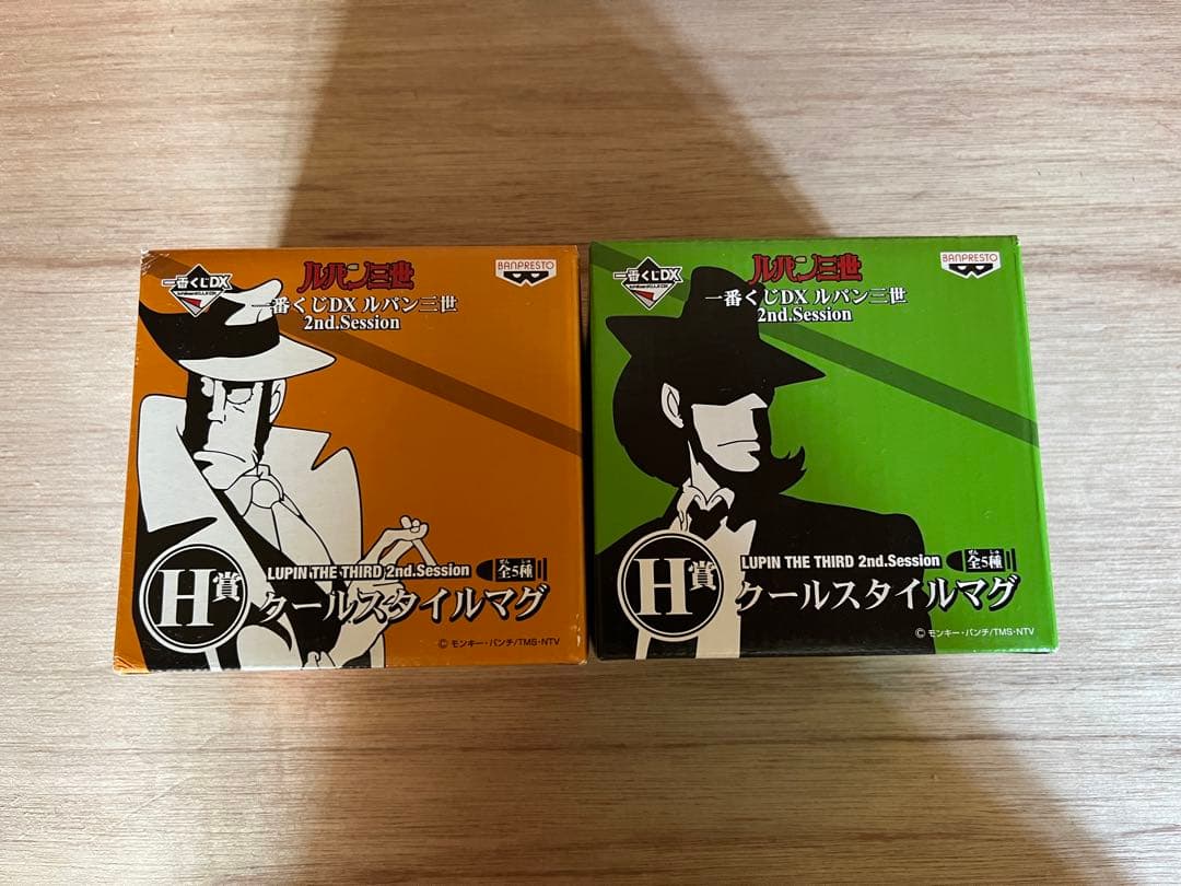 一番くじ　ルパン三世　2nd.Session B,C,F,H,J賞セット