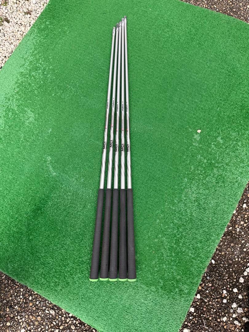 中古フジクラ　MCI シャフト 50のR 6番からPWまで5本セット