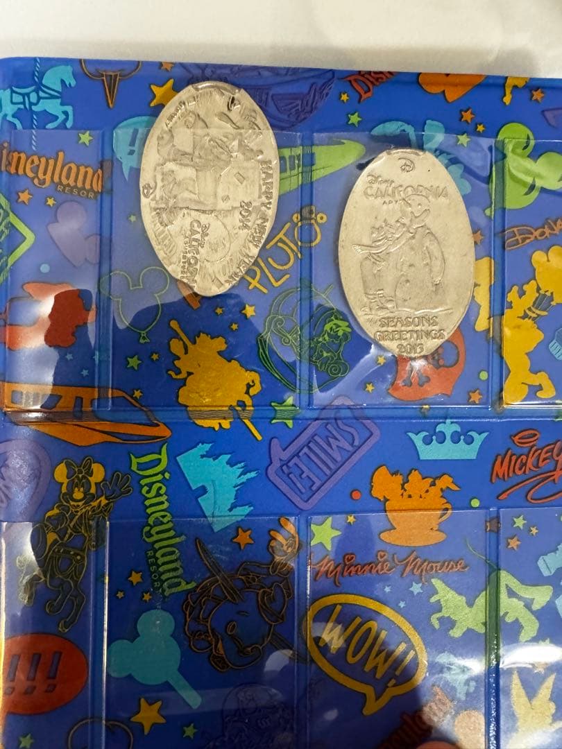 ポスター Disneyland Pressed Coin Collection