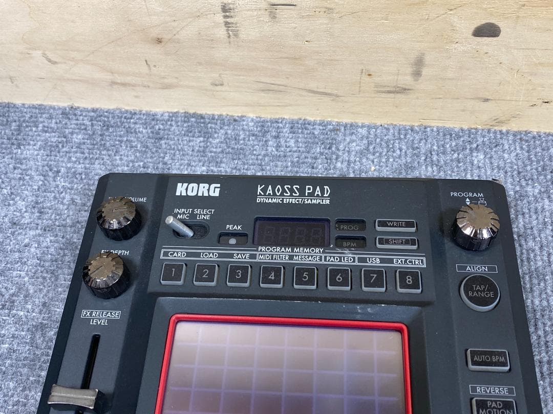 819 KORG KAOSSPAD KP3 DJエフェクター