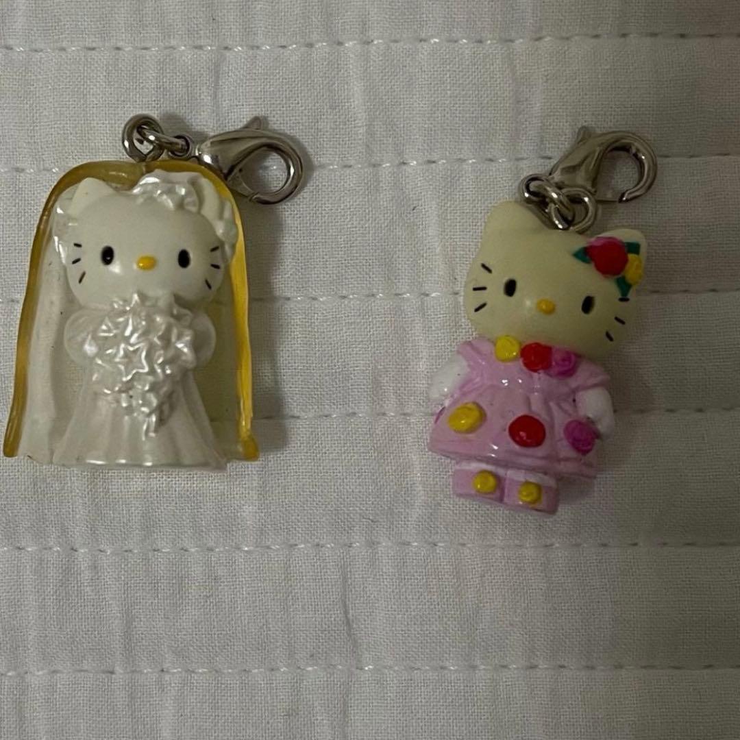 キティ　チャーム ウエディングドレス 2005年　レトロ　レア　平成　根付け