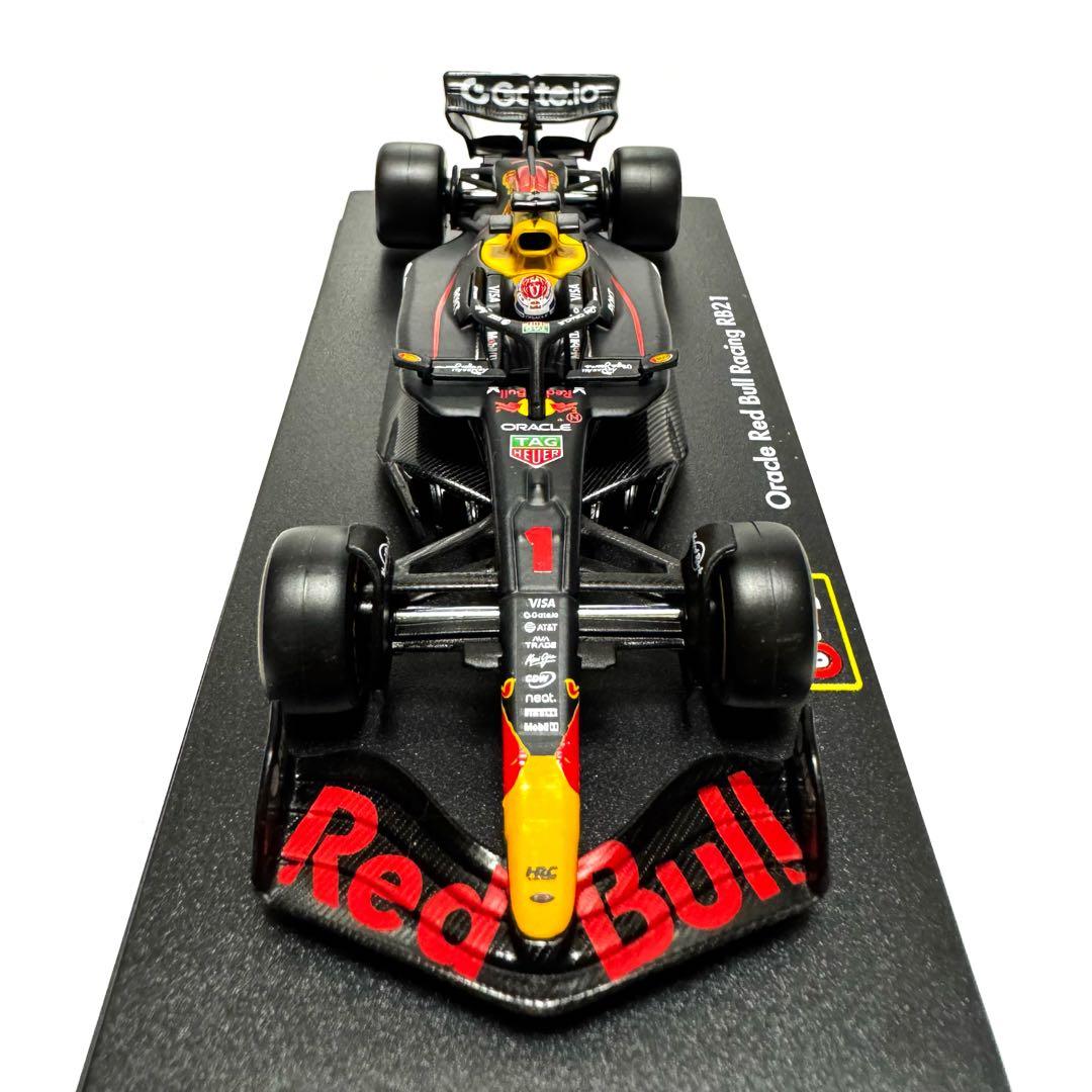 ブラーゴ 2025 レッドブル RB21 ケース付 フェルスタッペン 2台セット