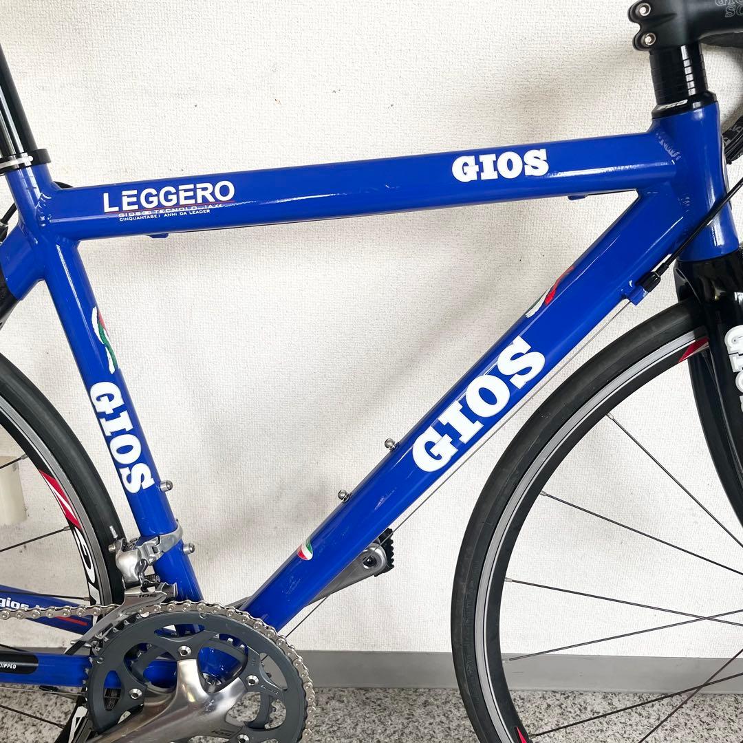 メルメル55様 軽量アルミ GIOS LEGGERO 105 5600系