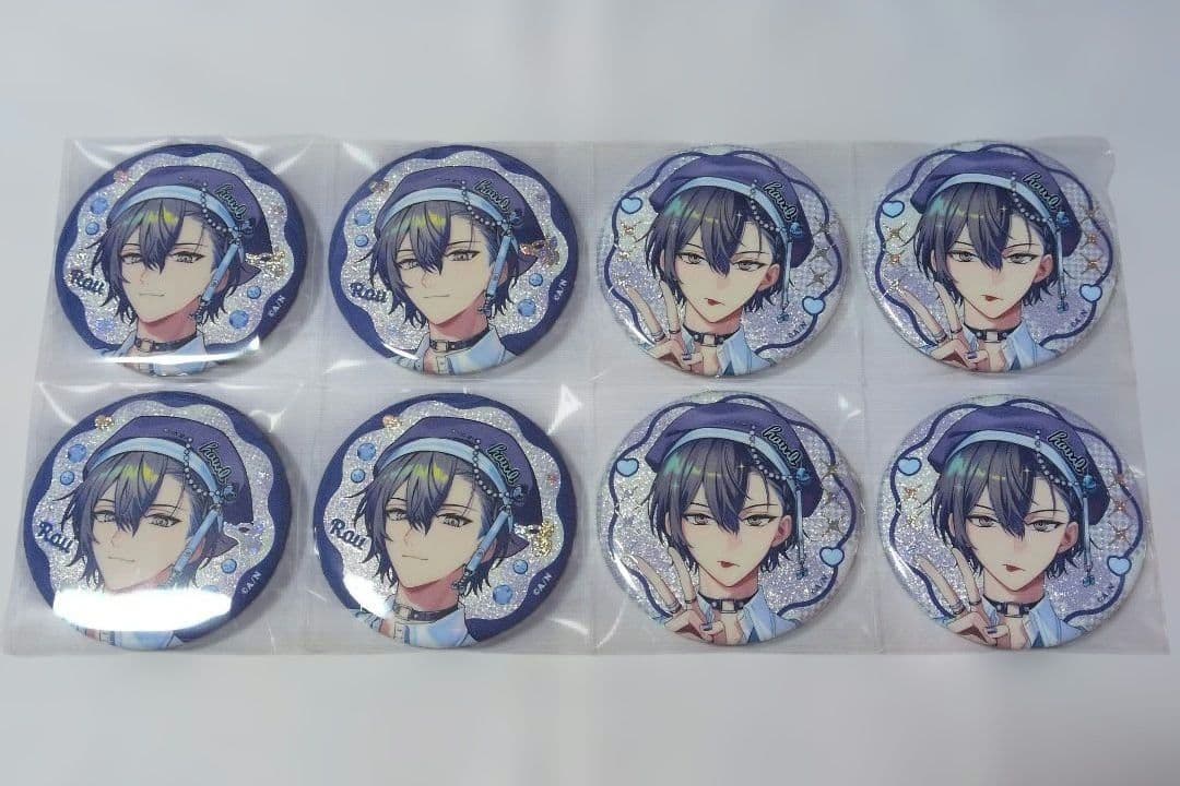 にじさんじ ぎゃうるふグッズ 缶バッジ 小柳ロウ①