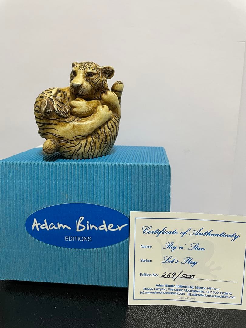 Adam Binder 動物　トラ【500個限定】