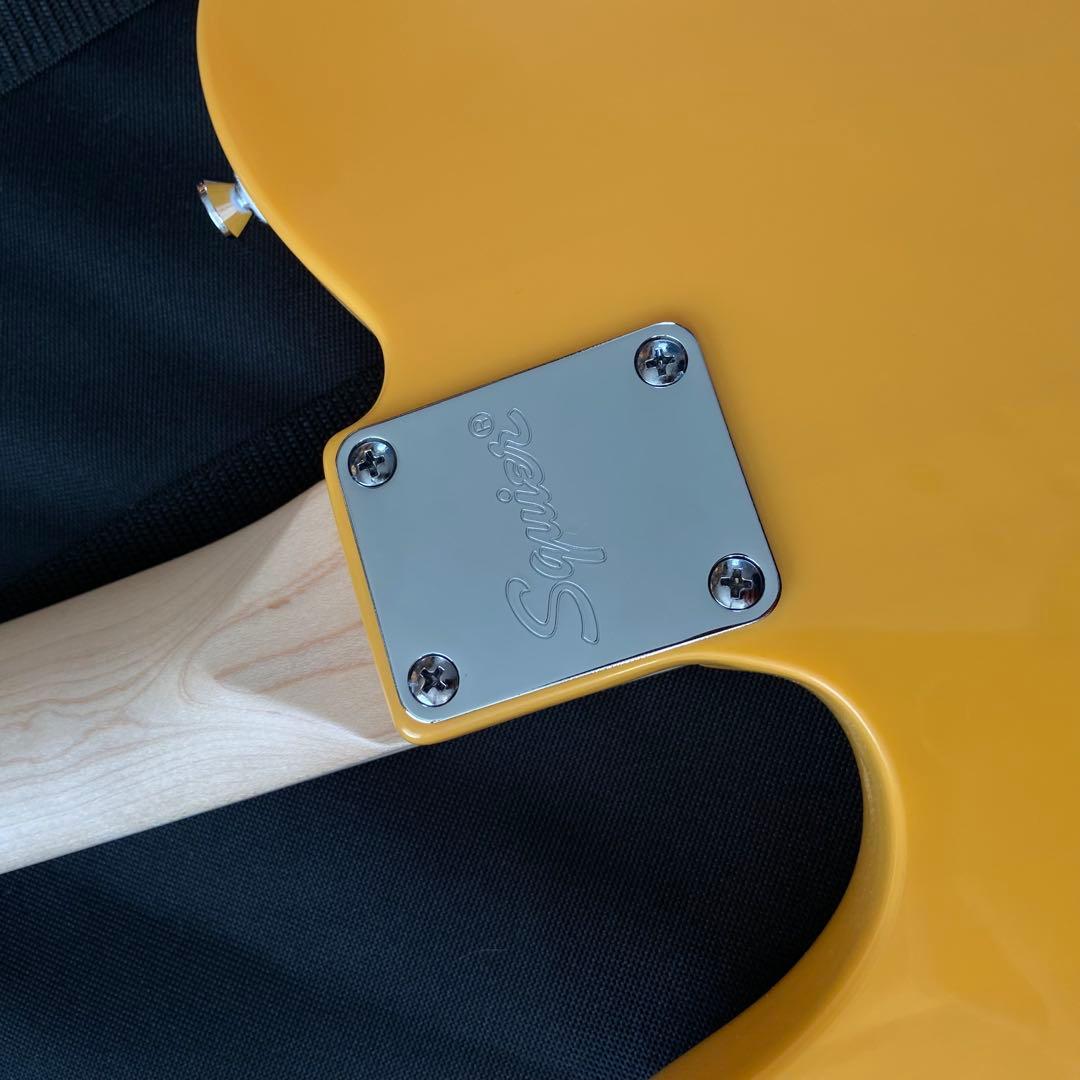 フェンダー エレキギター スクワイヤー バタースコッチ ブロンド イエロー系