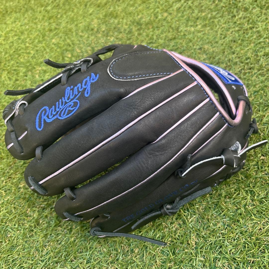 HOH LLIC 軟式　グローブ　ブラック/ロイヤル　ローリングス