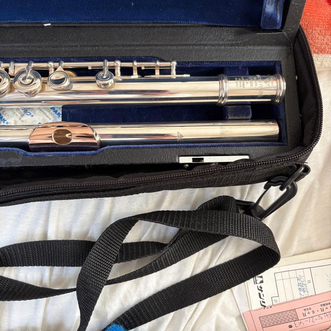 SANKYOフルート エチュード P.Aカバードキー