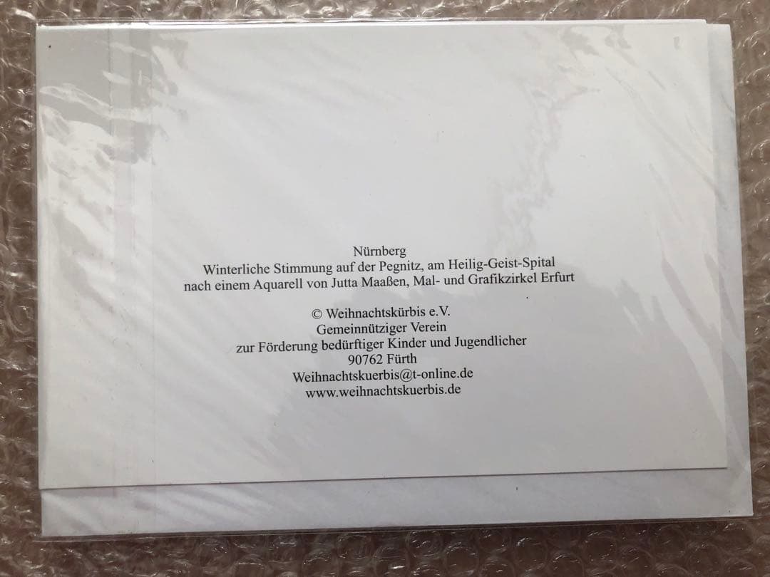 海外購入品 クリスマスカード メッセージカード 5点セット