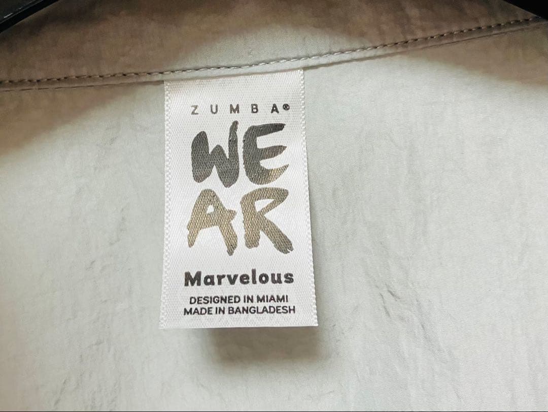 2025　新作　正規品　着用1回　ZUMBA/ズンバ　ジャケット　ブルゾン