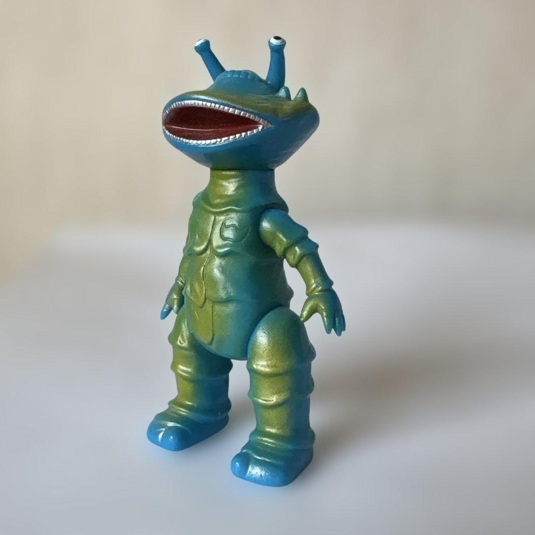 ブルマァク魂　バルタン星人　カネゴン　ジャミラ　レッドキング　ソフビフィギュア