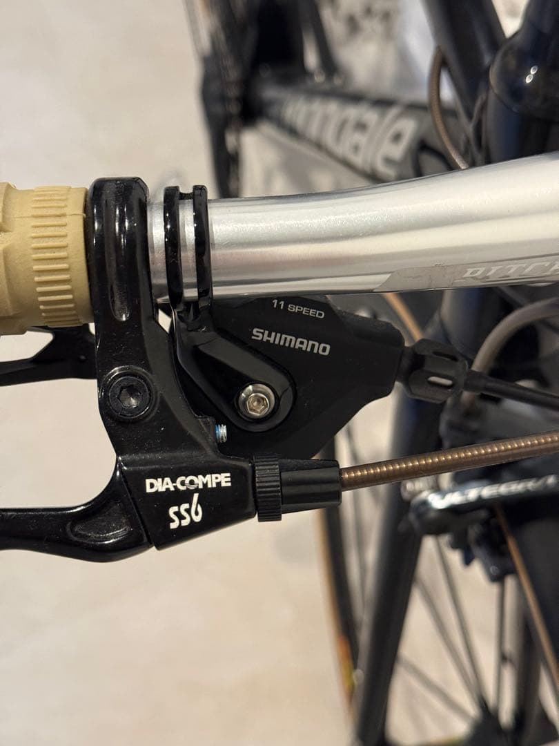 フラットバーロードcannondale caad12 mavic r-sys