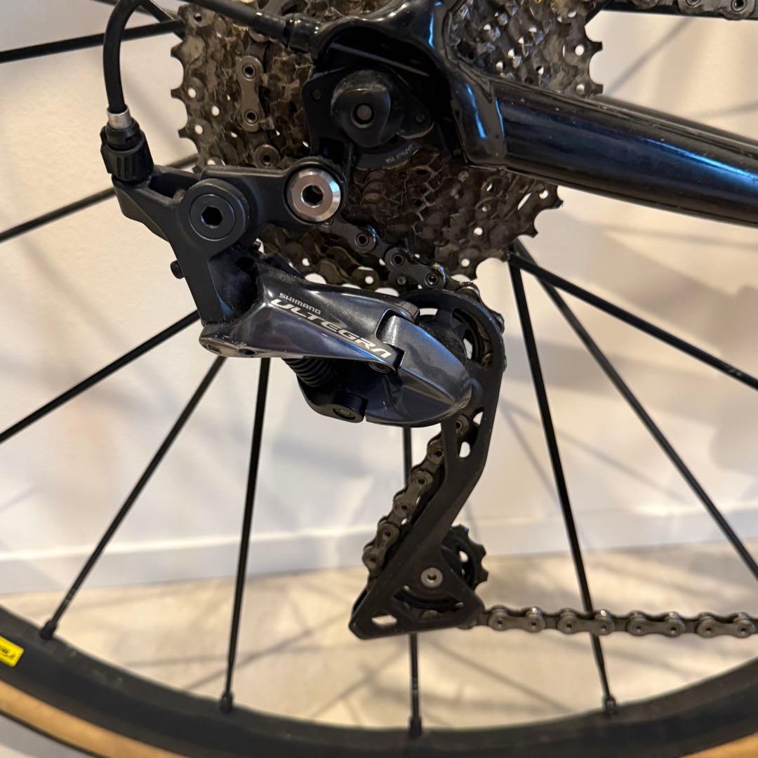 フラットバーロードcannondale caad12 mavic r-sys