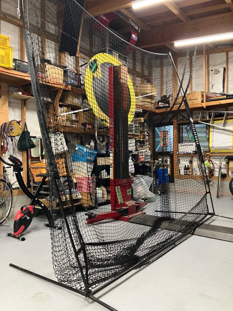 FIELDFORCE バッティングネット 大型 黒 ３ｍ×3m
