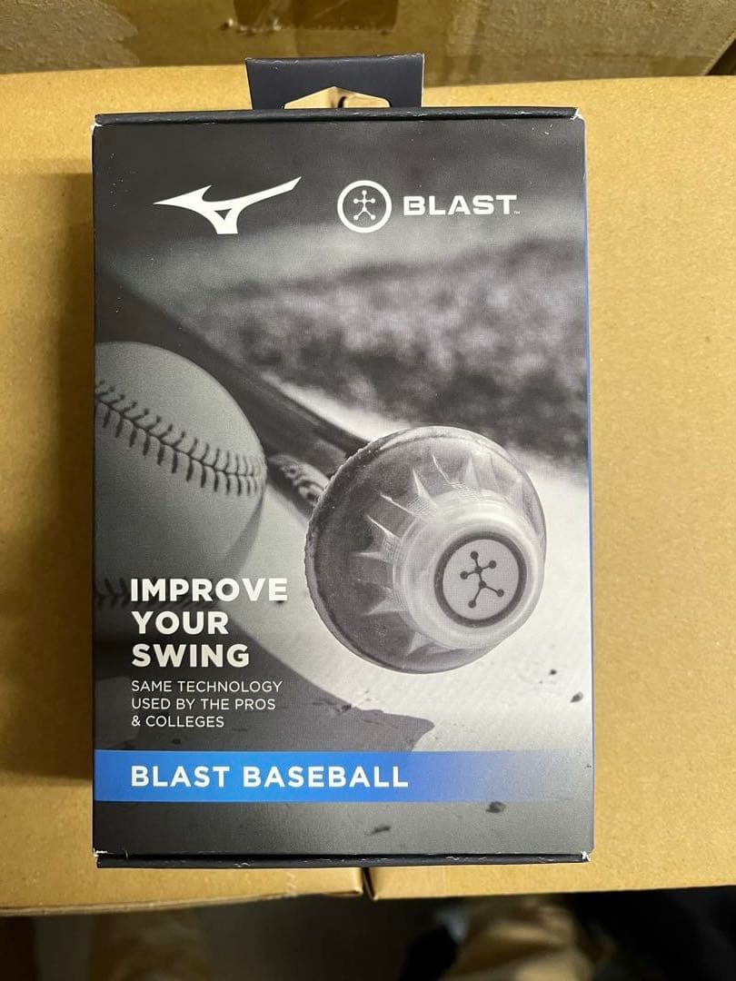 こ*た様 ミズノ　BLAST BASEBALL スイング解析機器