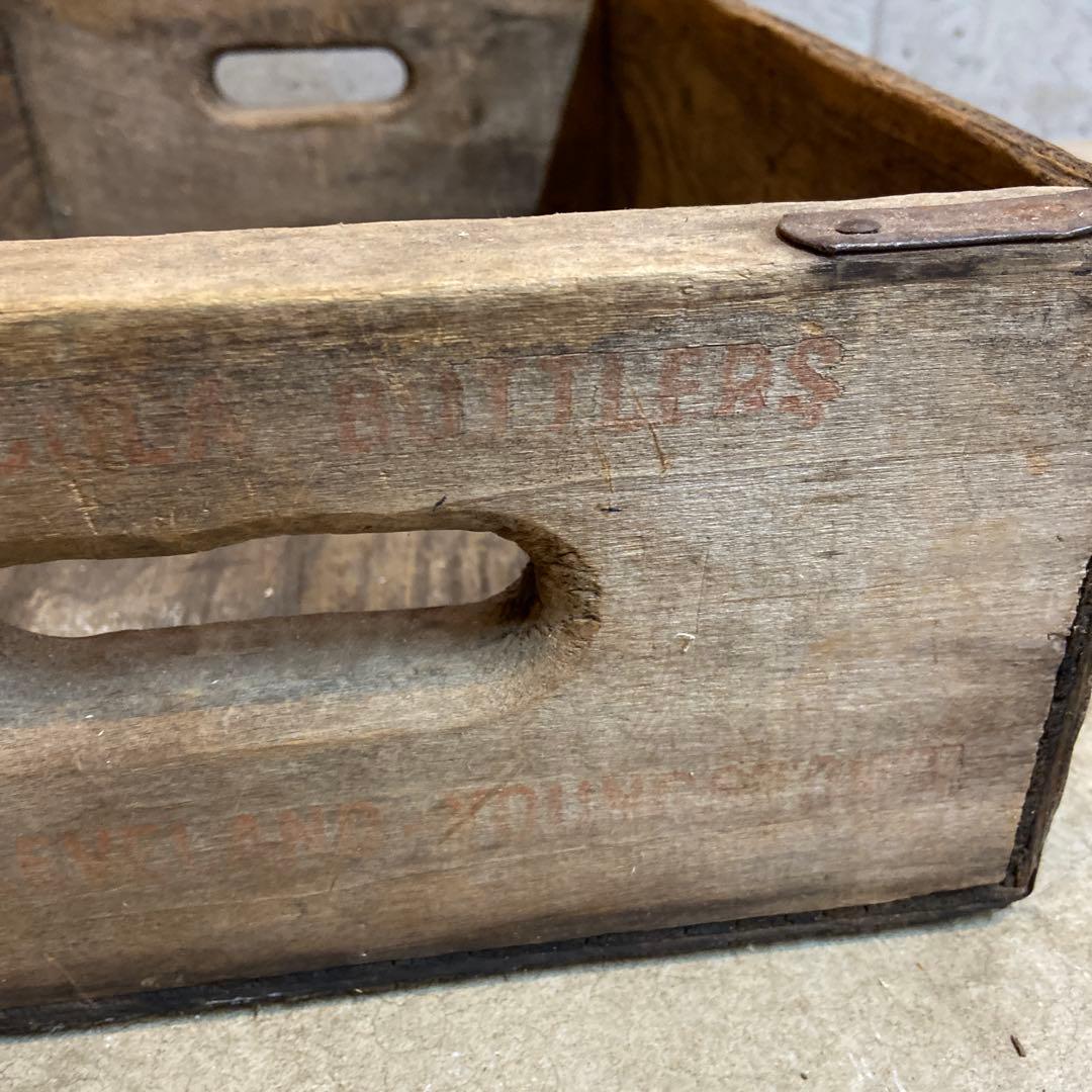 アメリカヴィンテージ　木製飲料箱　ペプシ