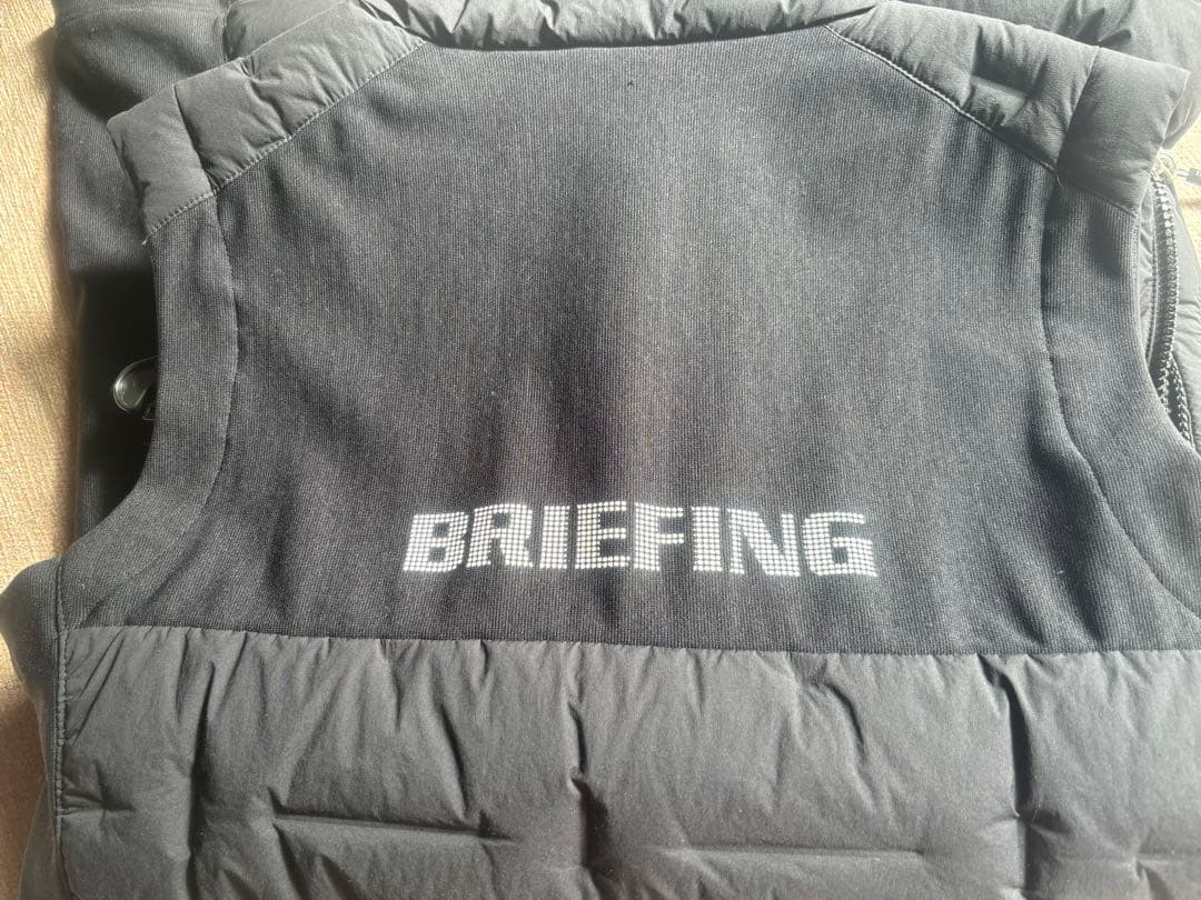 BRIEFING ブラック ダウンベスト レディース