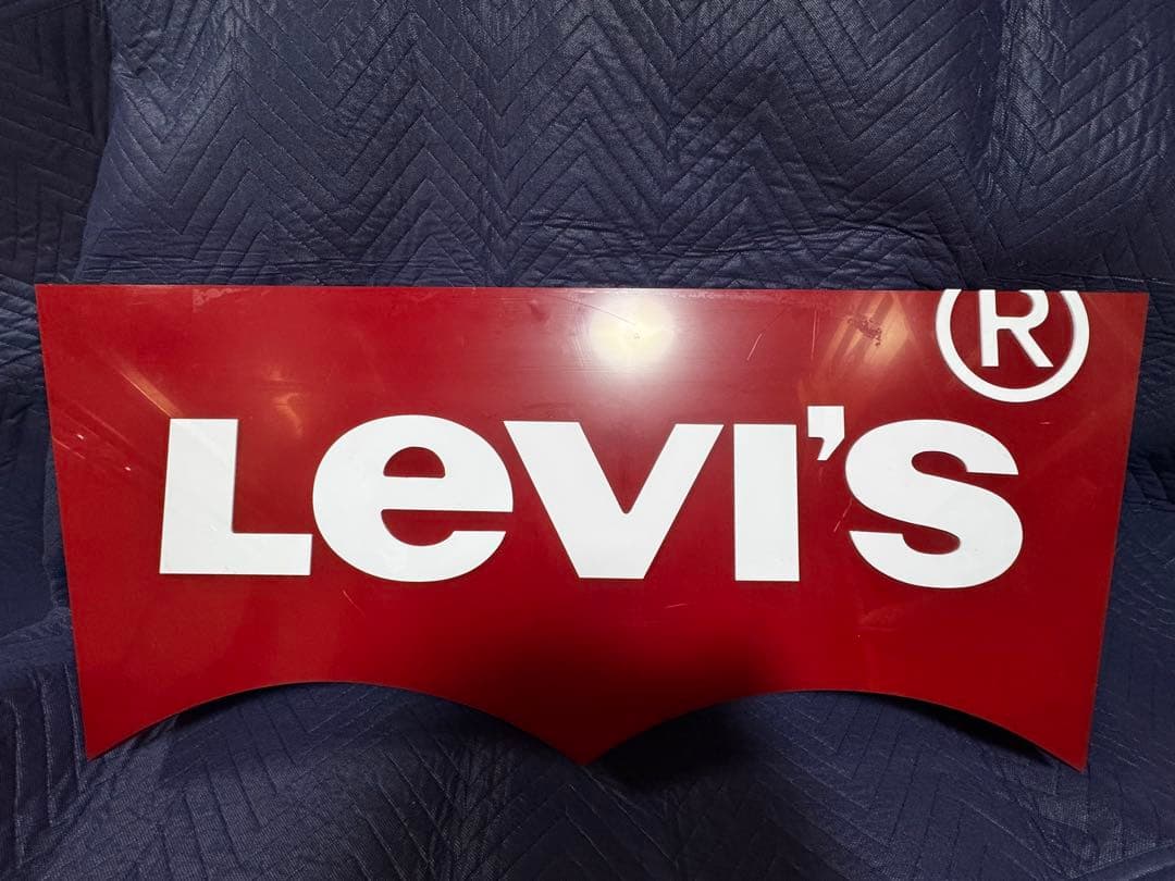 最終値下げ 非売品のLEVI’S 立体アクリル看板 レア物！
