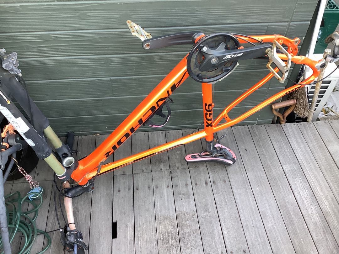 ANCHOR(アンカー)　XG6　オレンジ　マウンテンバイク　フレーム