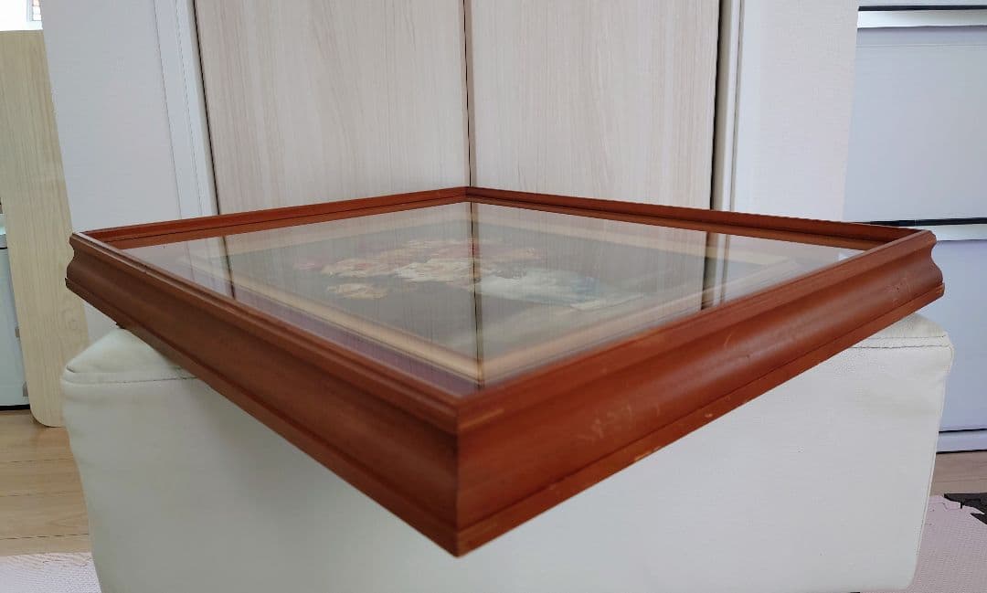 「片瀬剛志」花瓶に入ったバラの油彩画　F6号　真作