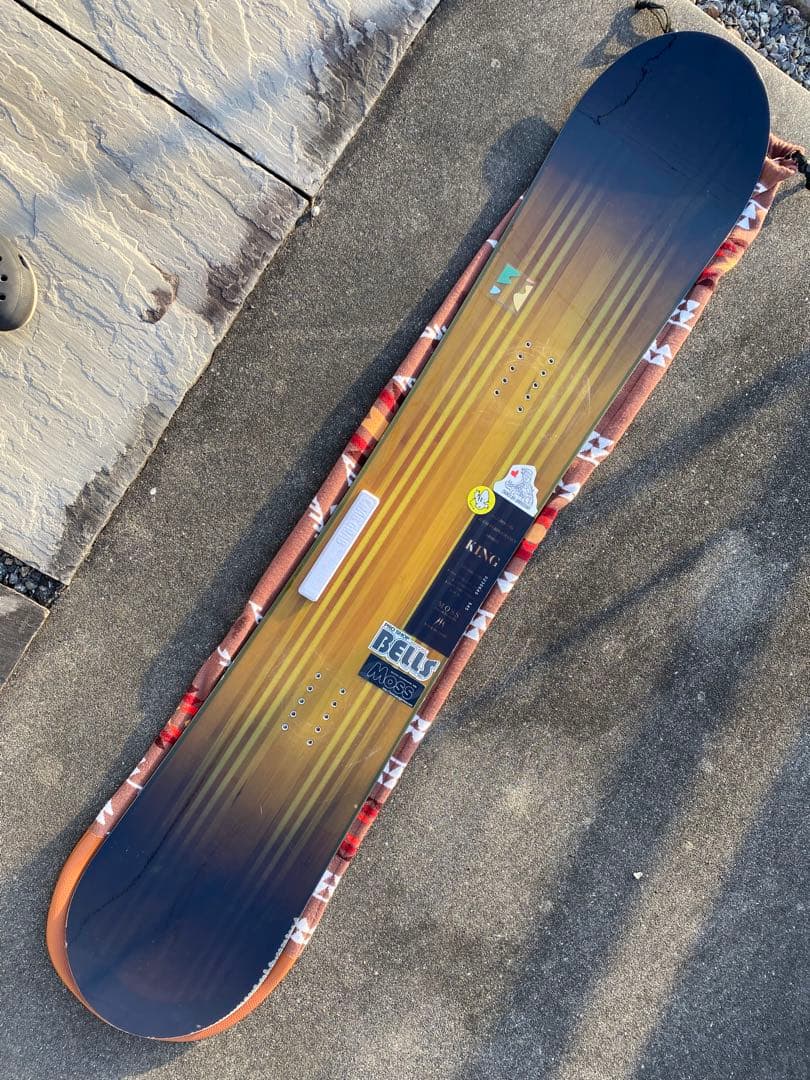 スノーボード moss board king 154.5cm