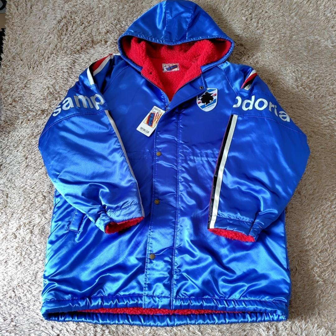 ☆タグ付き☆アシックス ゴールドタイガー サンプドリア ハーフコート L 青