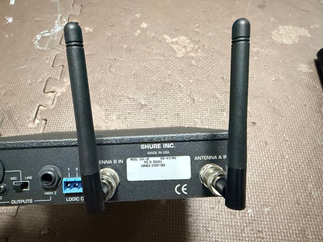 Shure UC4/Uc2-BETA58A, USA 製、動作確認済み。