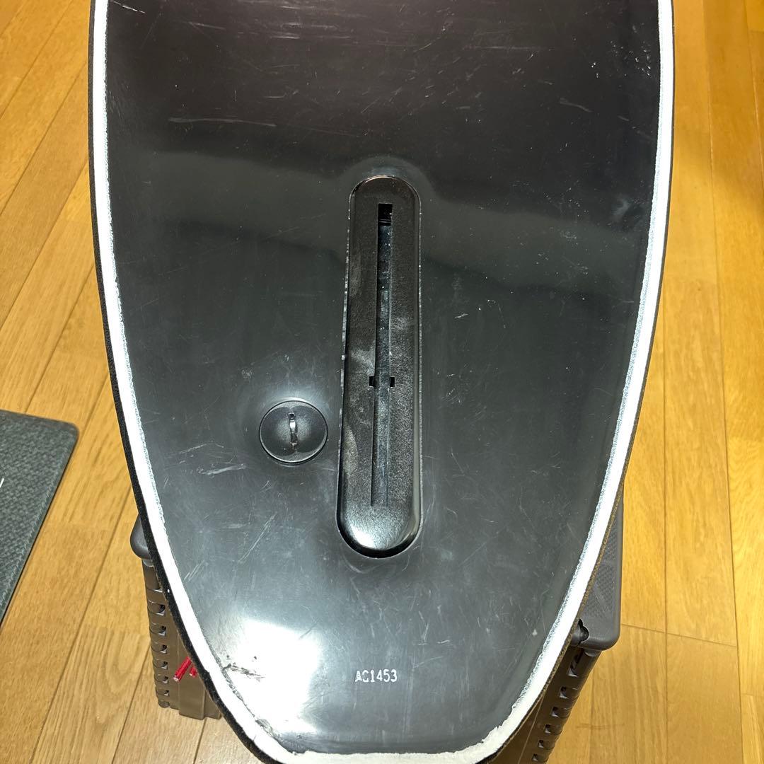 12日まで限定値下！DRAG ロングボード8’0 フィン付き 着払い ブラック赤