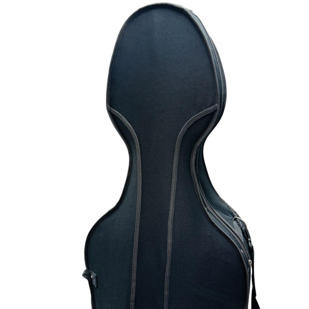 美品 4/4 チェロケース セミハードケース キャスター付き 24時間以内発送