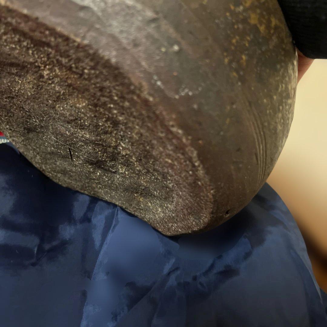 古備前 備前焼 江戸初期 桂又三郎 蕪徳利 鑑定箱 窯印丸