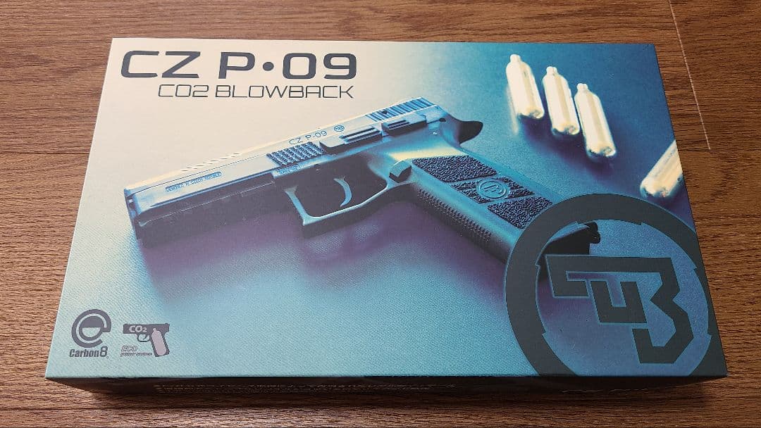 ゆうもCarbon8 CZ P09 CO2エアガン18禁マガジン１本