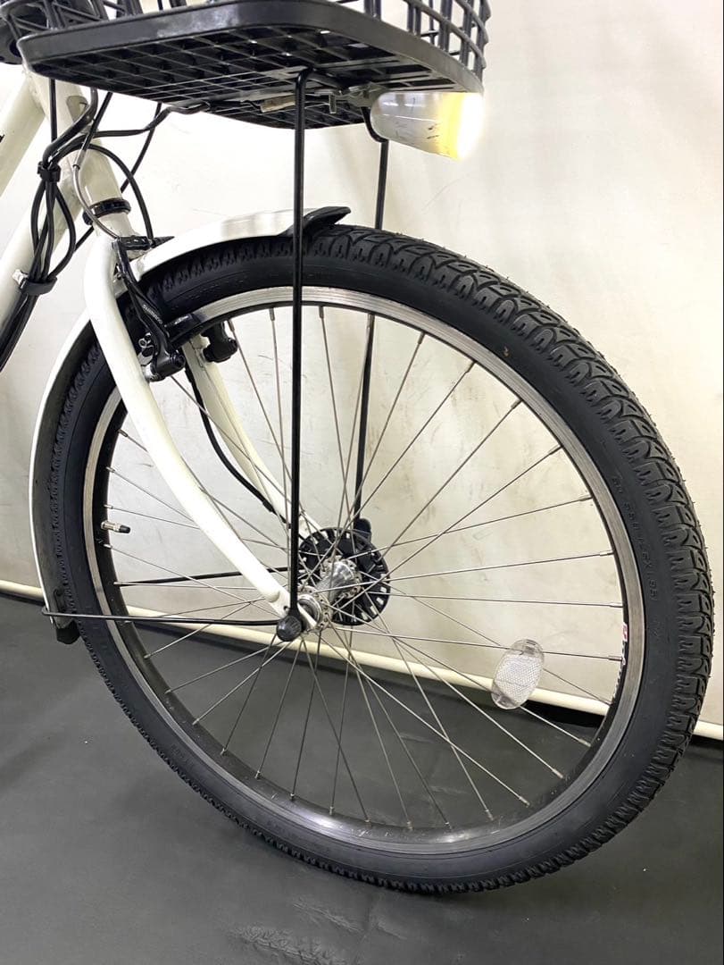 1年保証 送料無料　ブリヂストン　ハイディ2 26インチ　白　電動アシスト自転車