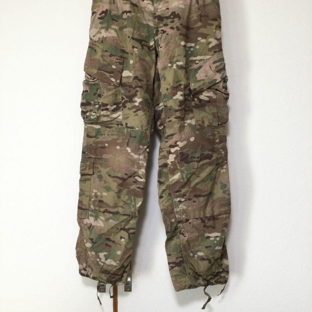 実物 アメリカ陸軍 OCP マルチカム迷彩 コンバットパンツ XS-S 難燃性