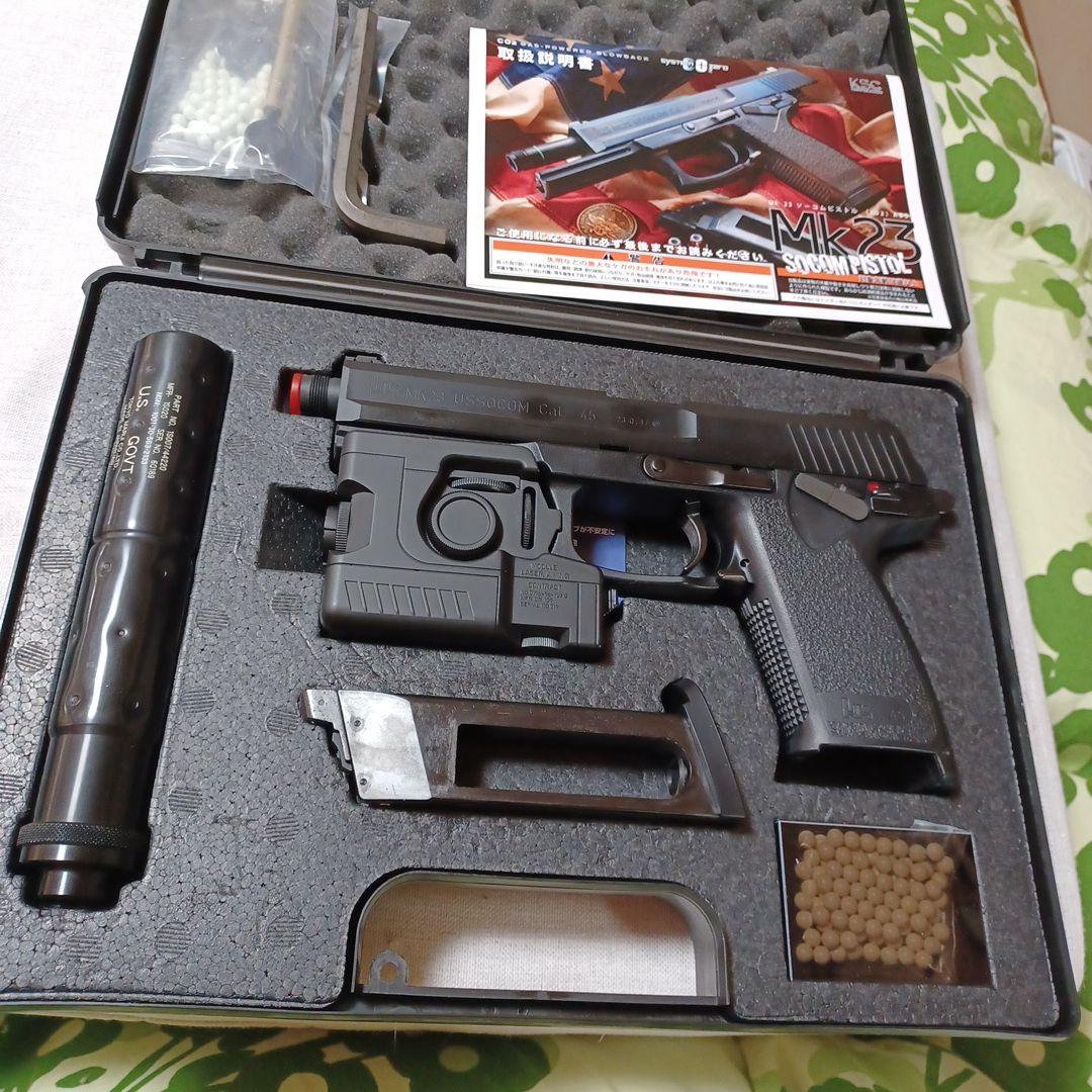最終値下げMK23 ガスガン 　ブラック夢のブローバックするSOCOM　Mk23