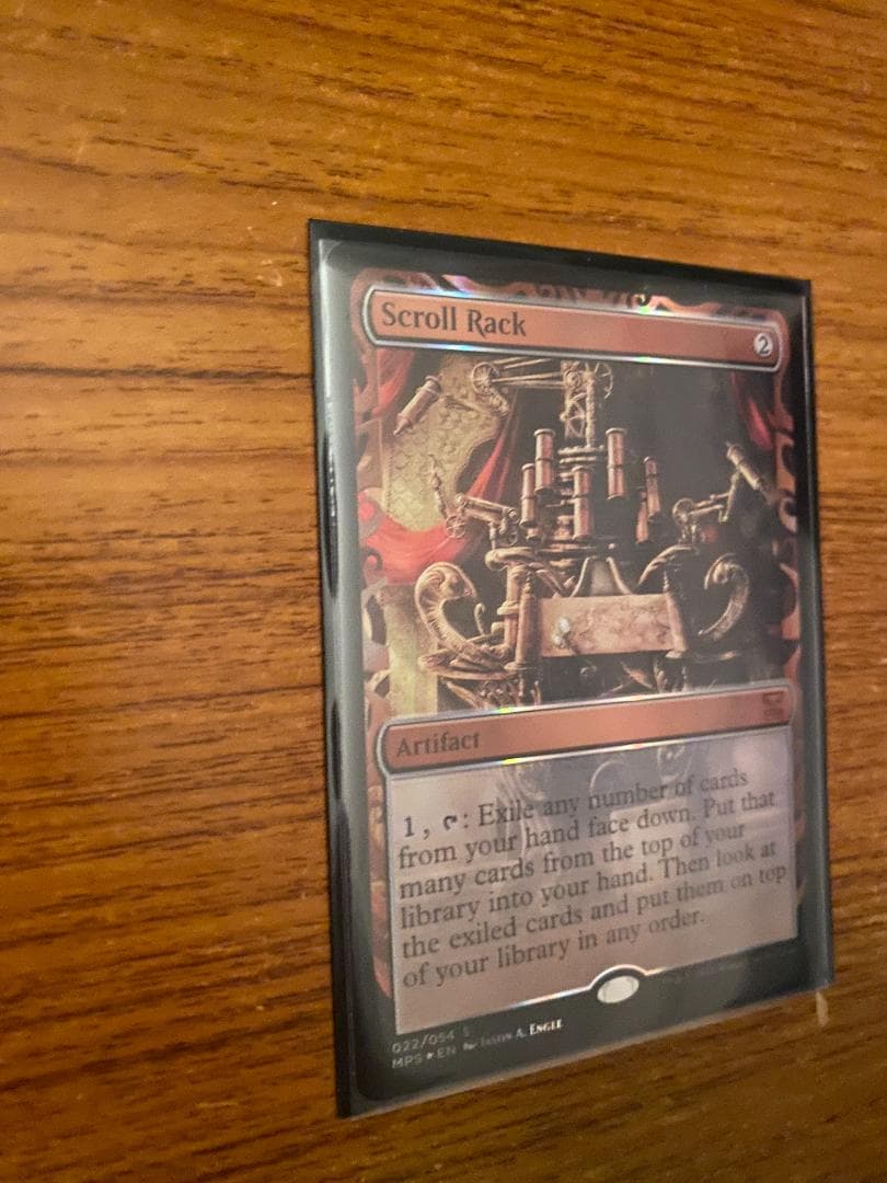 巻物棚/Scroll Rack MPS 英語foil