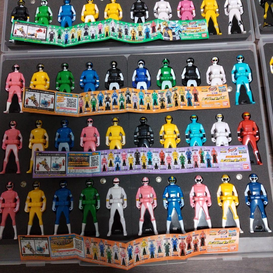 レンジャーキーセット　ガチャ　食玩　01.02.03.04.05.1-7　貴重品