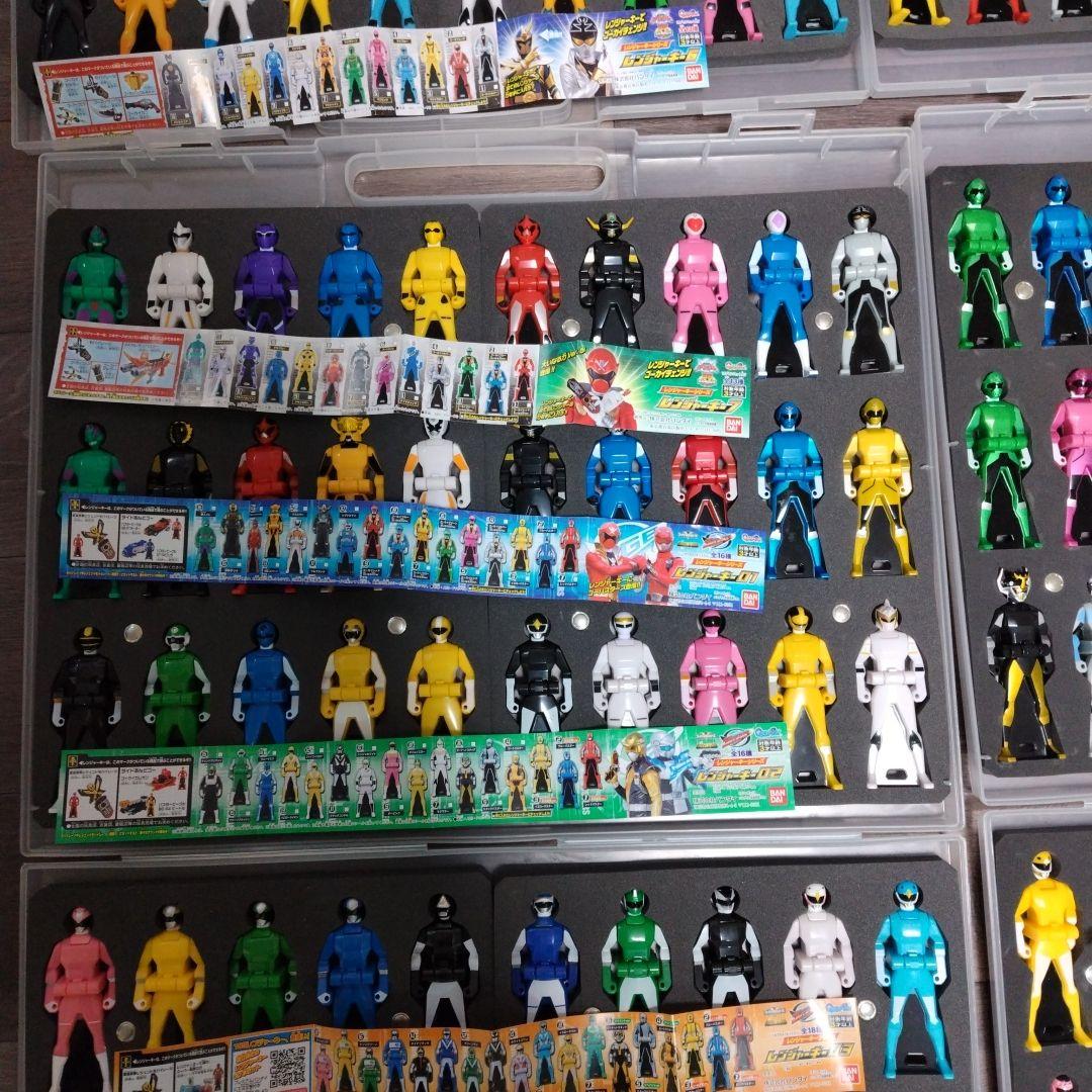 レンジャーキーセット　ガチャ　食玩　01.02.03.04.05.1-7　貴重品