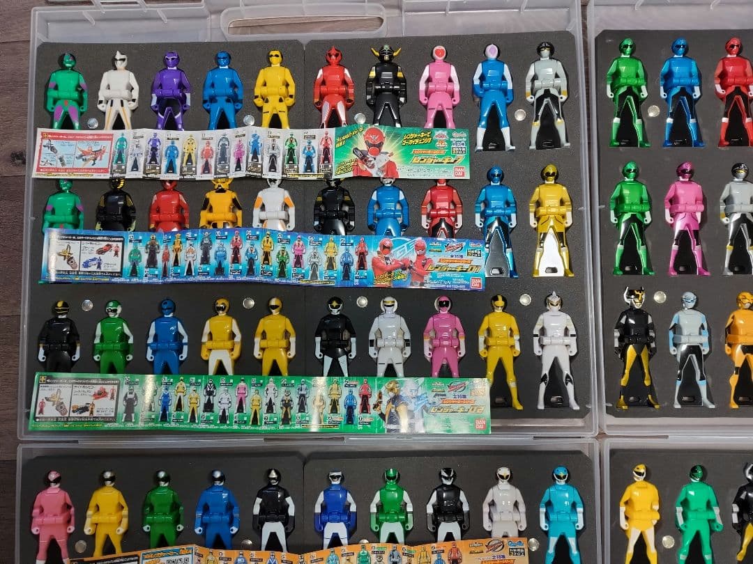 レンジャーキーセット　ガチャ　食玩　01.02.03.04.05.1-7　貴重品