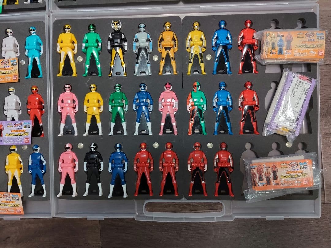 レンジャーキーセット　ガチャ　食玩　01.02.03.04.05.1-7　貴重品