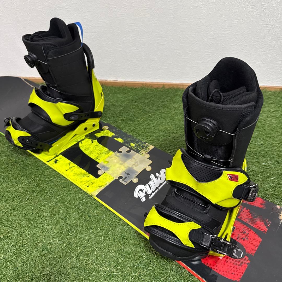 O4 SALOMON 149cm メンズスノーボードセット