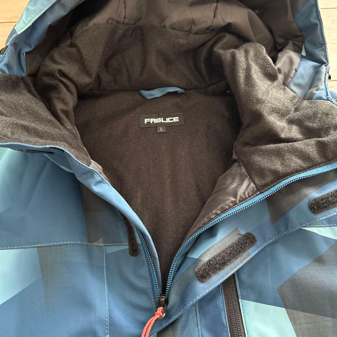 スキーウェア メンズ L 総柄 FABLICE ファブリス