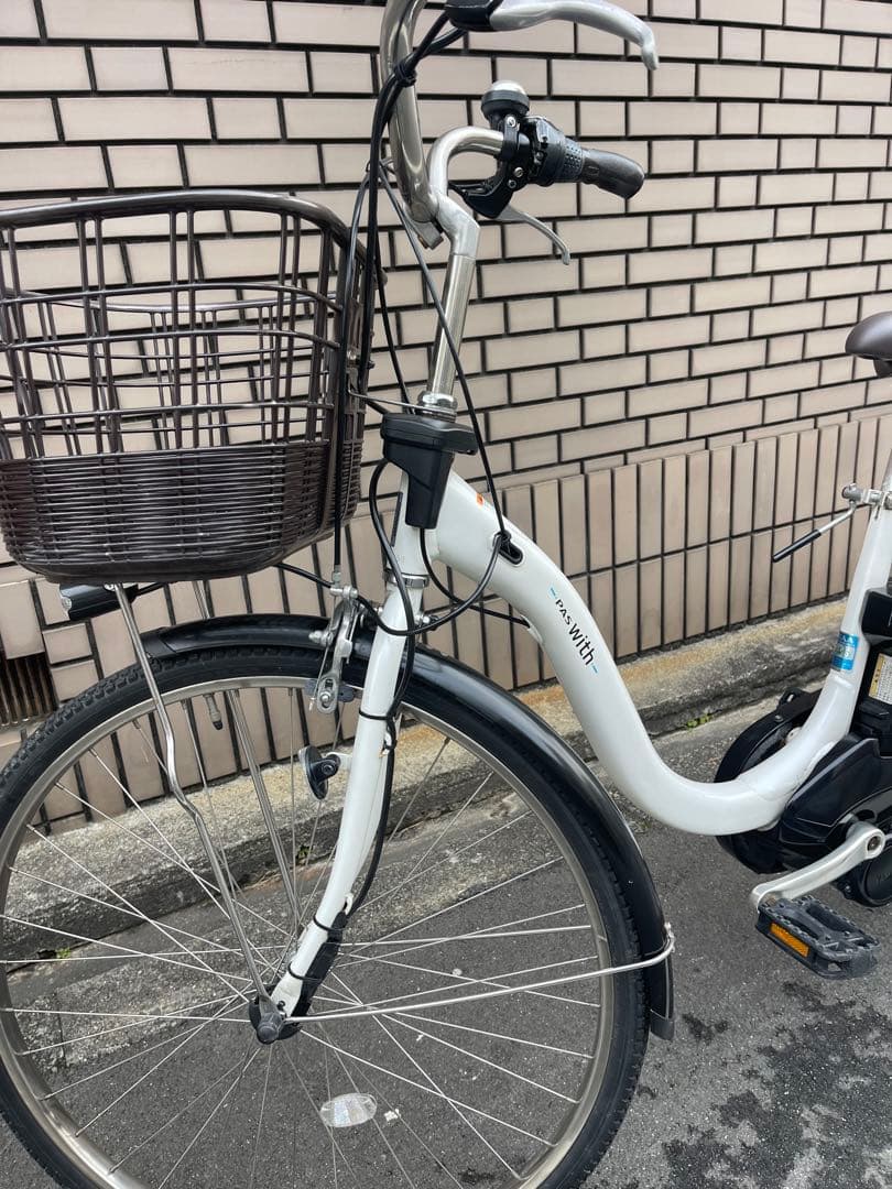 12.3ahヤマハパス電動アシスト自転車26インチ