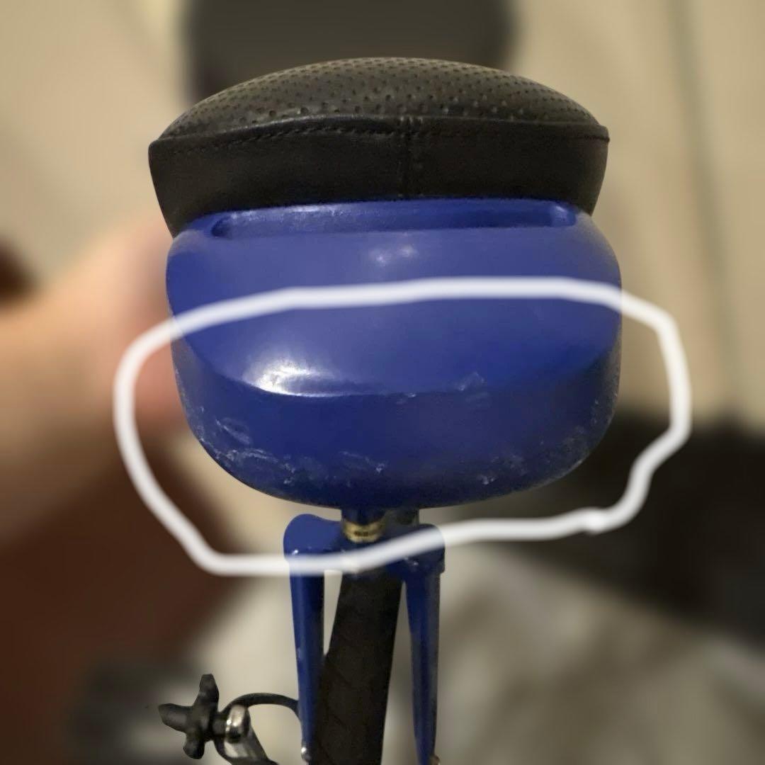 BRIDGESTONE 一輪車 20インチ 青　スピンズ